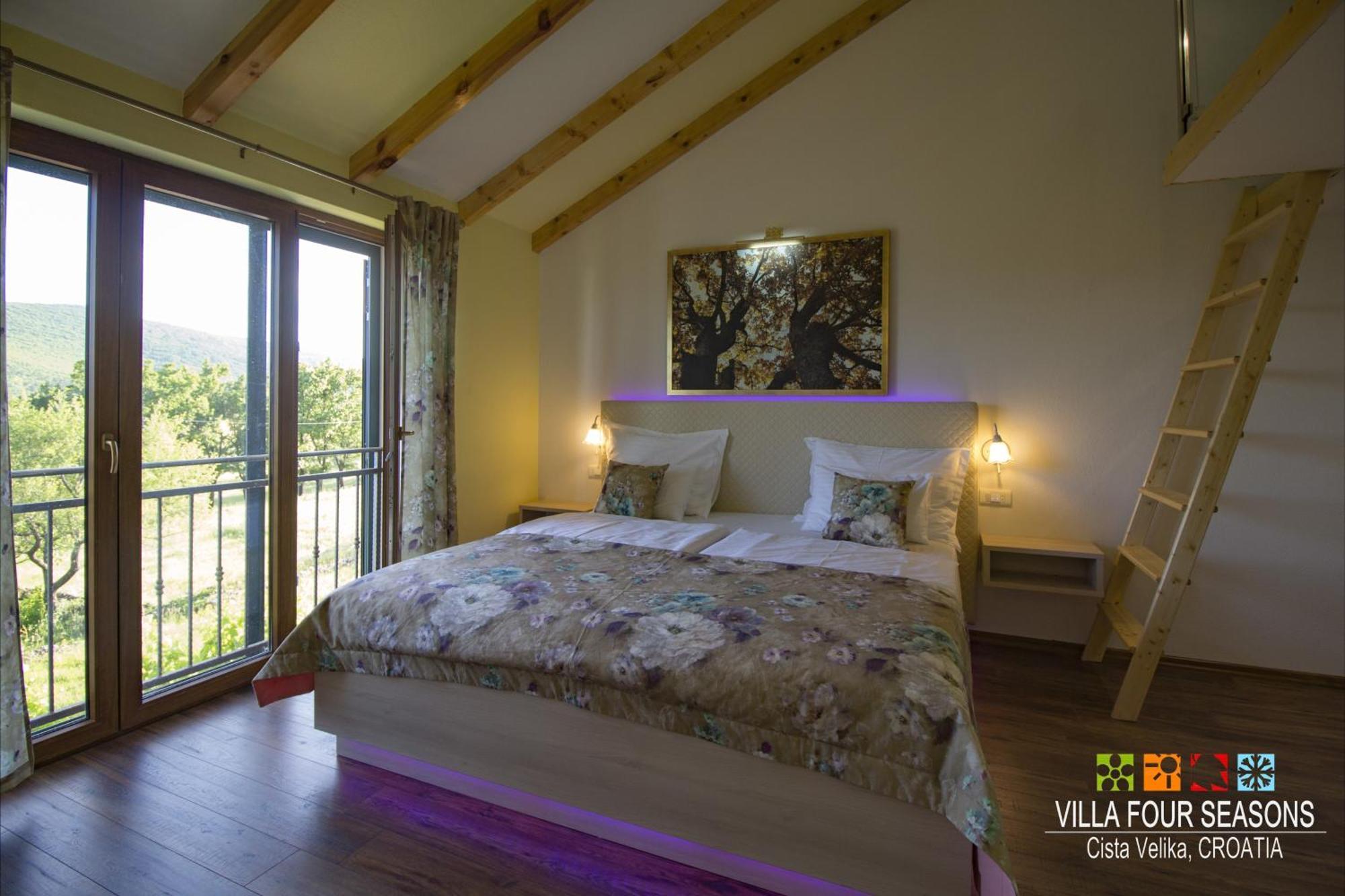 Villa Four Seasons, Heated Pool And 3 En-Suite Bathrooms Velika Cista  ภายนอก รูปภาพ